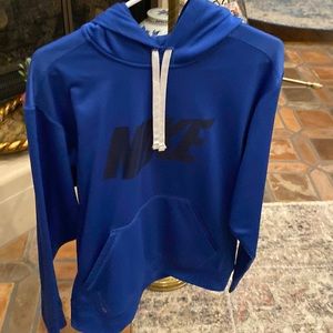 Blue Nike hoodie
